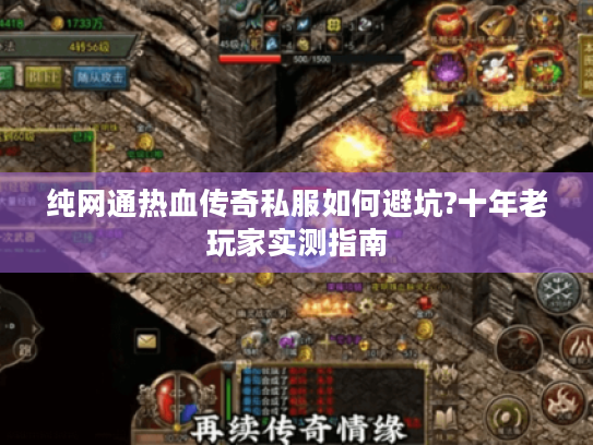 纯网通热血传奇私服如何避坑?十年老玩家实测指南