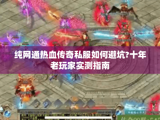 纯网通热血传奇私服如何避坑?十年老玩家实测指南