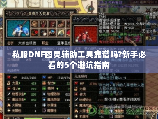私服DNF图灵辅助工具靠谱吗?新手必看的5个避坑指南