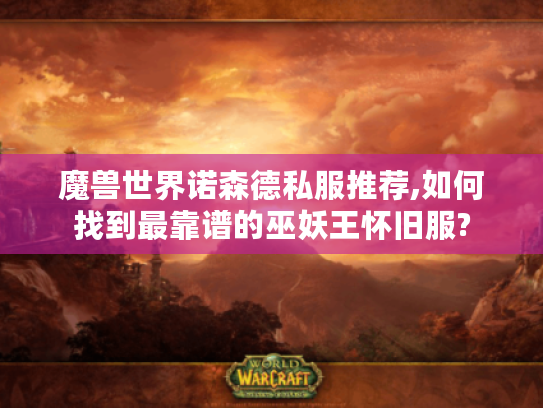 魔兽世界诺森德私服推荐,如何找到最靠谱的巫妖王怀旧服?