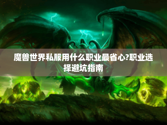魔兽世界私服用什么职业最省心?职业选择避坑指南