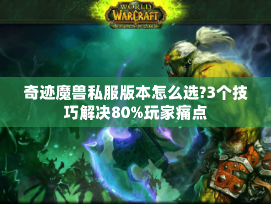 奇迹魔兽私服版本怎么选?3个技巧解决80%玩家痛点
