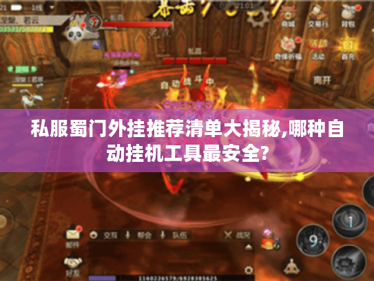 私服蜀门外挂推荐清单大揭秘,哪种自动挂机工具最安全?