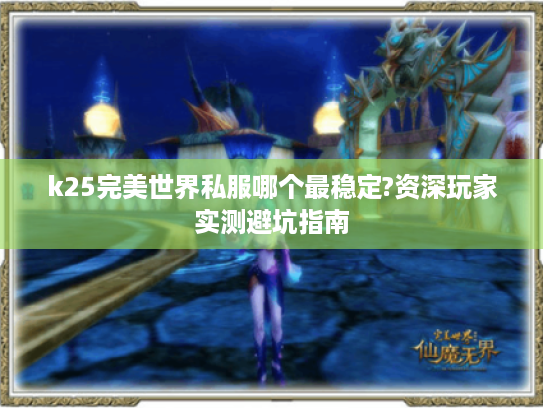 k25完美世界私服哪个最稳定?资深玩家实测避坑指南