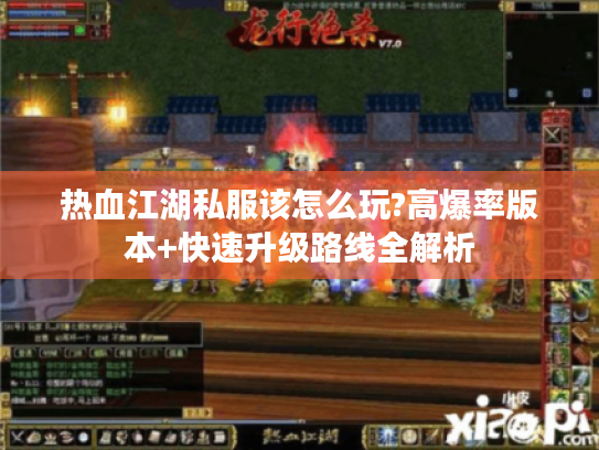 热血江湖私服该怎么玩?高爆率版本+快速升级路线全解析
