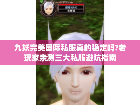 九妖完美国际私服真的稳定吗?老玩家亲测三大私服避坑指南