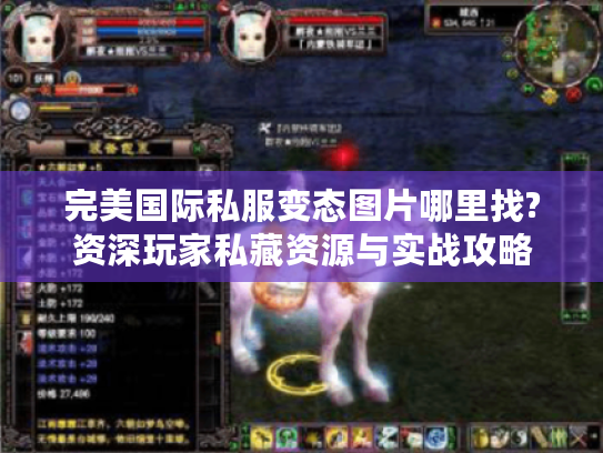 完美国际私服变态图片哪里找?资深玩家私藏资源与实战攻略