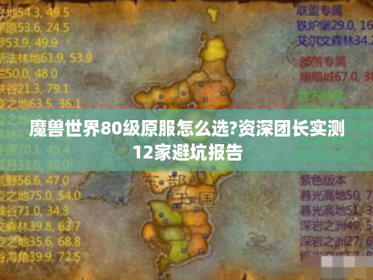 魔兽世界80级原服怎么选?资深团长实测12家避坑报告