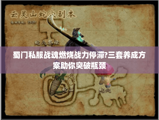 蜀门私服战魂燃烧战力停滞?三套养成方案助你突破瓶颈