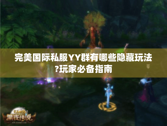 完美国际私服YY群有哪些隐藏玩法?玩家必备指南