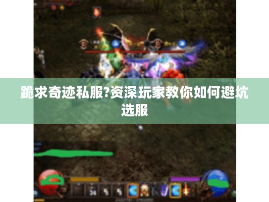 跪求奇迹私服?资深玩家教你如何避坑选服