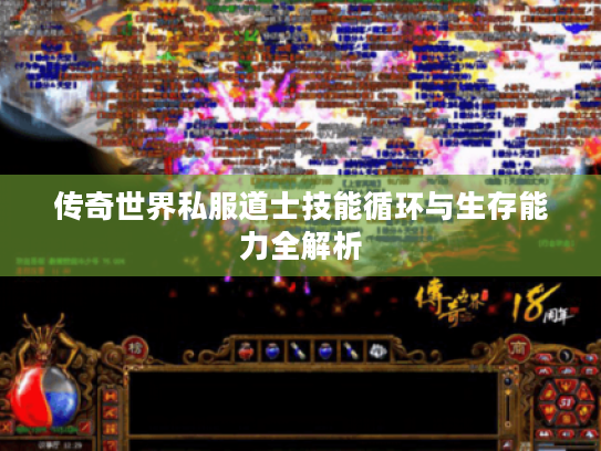 传奇世界私服道士技能循环与生存能力全解析