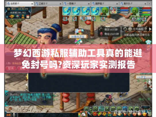 梦幻西游私服辅助工具真的能避免封号吗?资深玩家实测报告