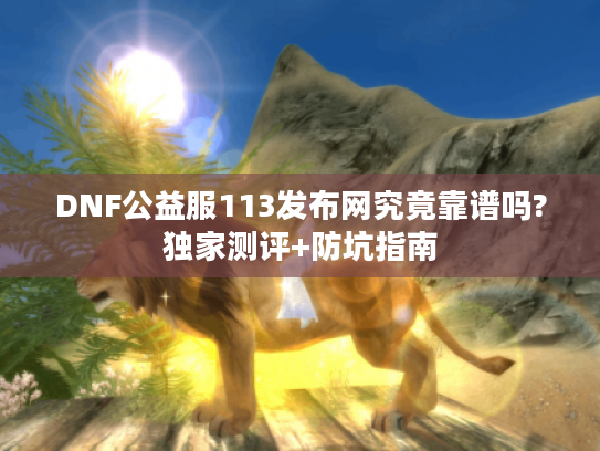 DNF公益服113发布网究竟靠谱吗?独家测评+防坑指南