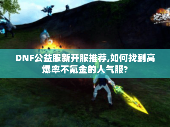 DNF公益服新开服推荐,如何找到高爆率不氪金的人气服?