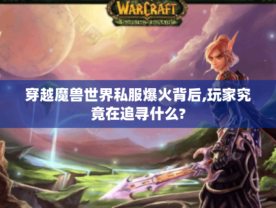 穿越魔兽世界私服爆火背后,玩家究竟在追寻什么?