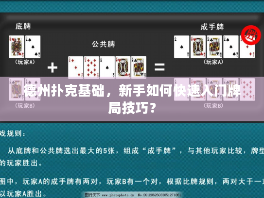 德州扑克基础，新手如何快速入门牌局技巧？