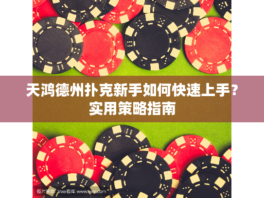 天鸿德州扑克新手如何快速上手？实用策略指南