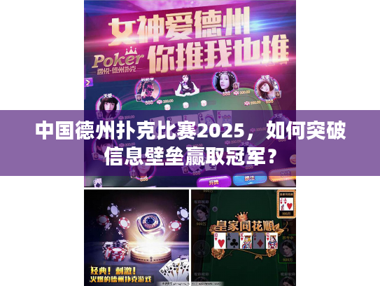 中国德州扑克比赛2025，如何突破信息壁垒赢取冠军？