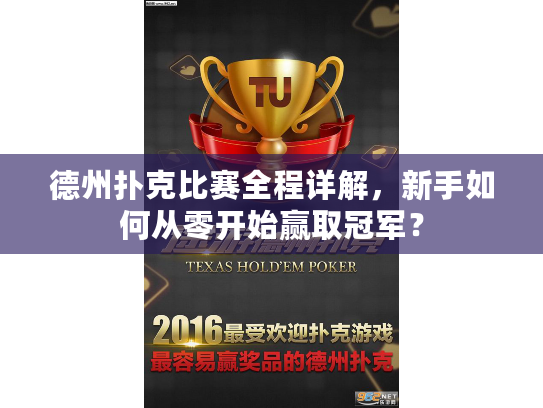 德州扑克比赛全程详解，新手如何从零开始赢取冠军？