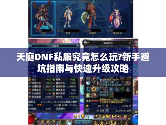 天庭DNF私服究竟怎么玩?新手避坑指南与快速升级攻略