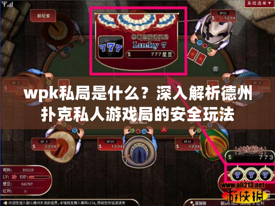 wpk私局是什么？深入解析德州扑克私人游戏局的安全玩法