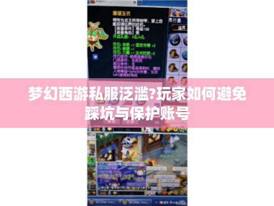 梦幻西游私服泛滥?玩家如何避免踩坑与保护账号
