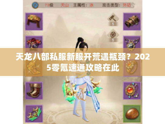 天龙八部私服新服开荒遇瓶颈？2025零氪速通攻略在此