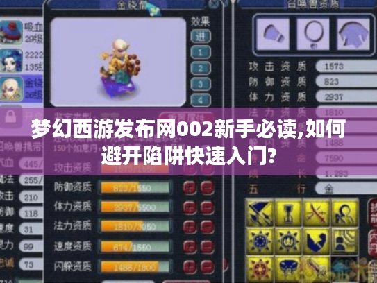 梦幻西游发布网002新手必读,如何避开陷阱快速入门?