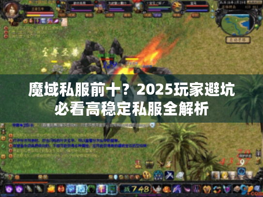 魔域私服前十？2025玩家避坑必看高稳定私服全解析