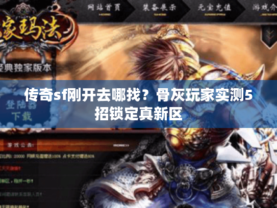 传奇sf刚开去哪找？骨灰玩家实测5招锁定真新区
