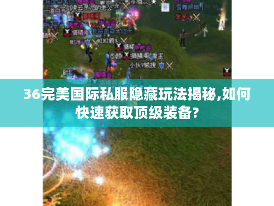 36完美国际私服隐藏玩法揭秘,如何快速获取顶级装备?