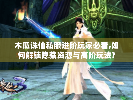 木瓜诛仙私服进阶玩家必看,如何解锁隐藏资源与高阶玩法?