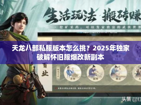 天龙八部私服版本怎么挑？2025年独家破解怀旧服爆改新副本