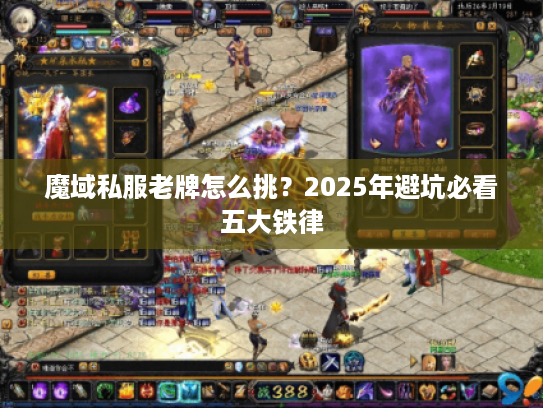 魔域私服老牌怎么挑？2025年避坑必看五大铁律