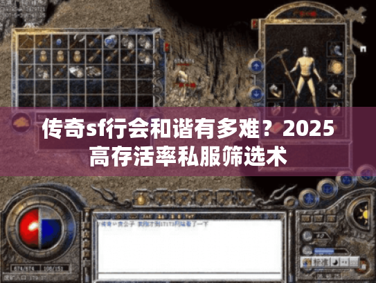 传奇sf行会和谐有多难？2025高存活率私服筛选术