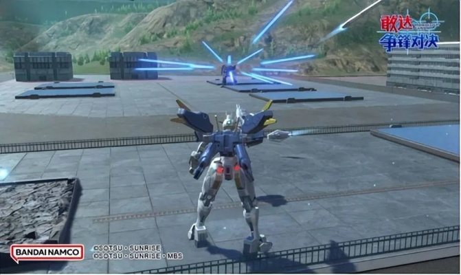 《敢达决战》新角色！风灵敢达（改修型）×斯莱塔跨次元激战