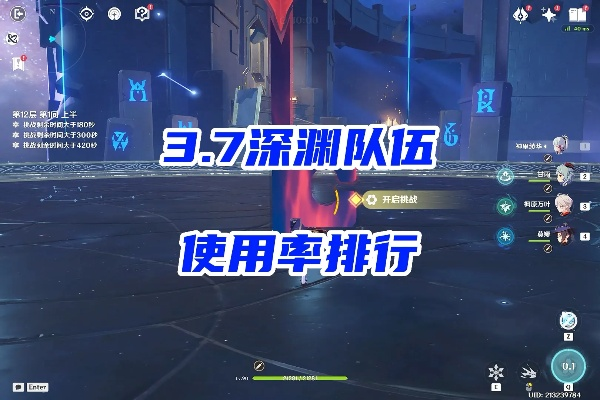 《原神》5.4深渊解析：5大强力敌人攻略与超神队伍推荐揭秘