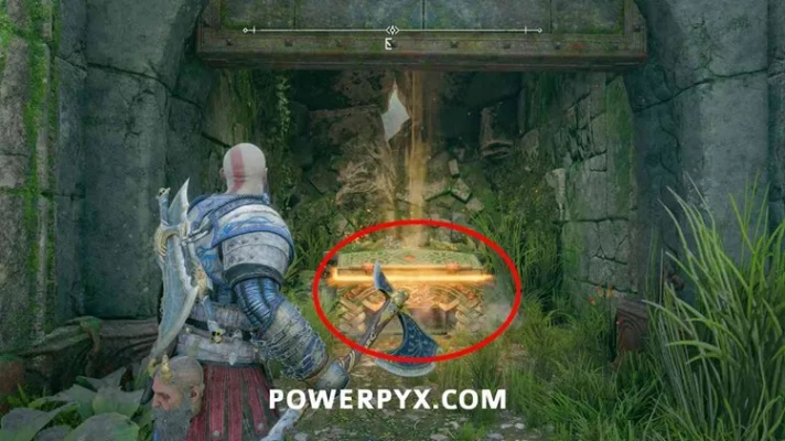 《战神5》黑曜石刀柄传奇宝箱探秘，绝世武器藏匿之地揭晓