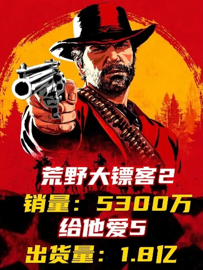 《荒野大镖客2》销量突破7900万，创新高登顶全球第四！