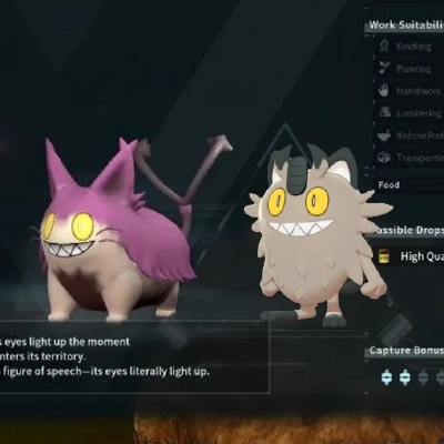 《幻兽帕鲁》捕捉攻略：笑魇猫现身神秘抓点大揭秘