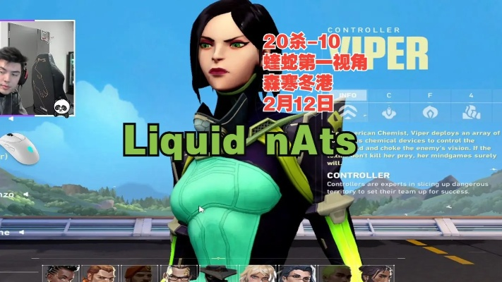 nAts极地寒港Viper顶尖操作揭秘：瓦罗兰特Viper视角攻略解析